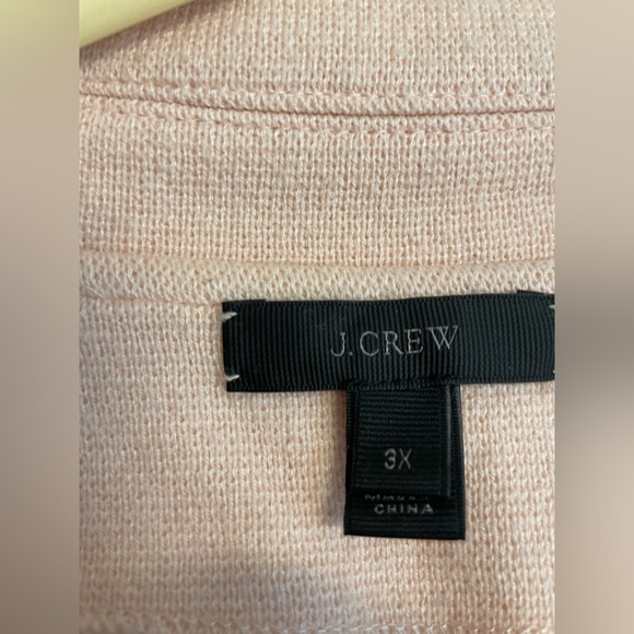J. Crew Sophia Sweater Blazer Light Pink Blazer 3X - Picture 5 of 5